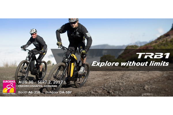 BESV News & Events | Explore without limits – TRB 1 will represent on 2017 EUROBIKE !